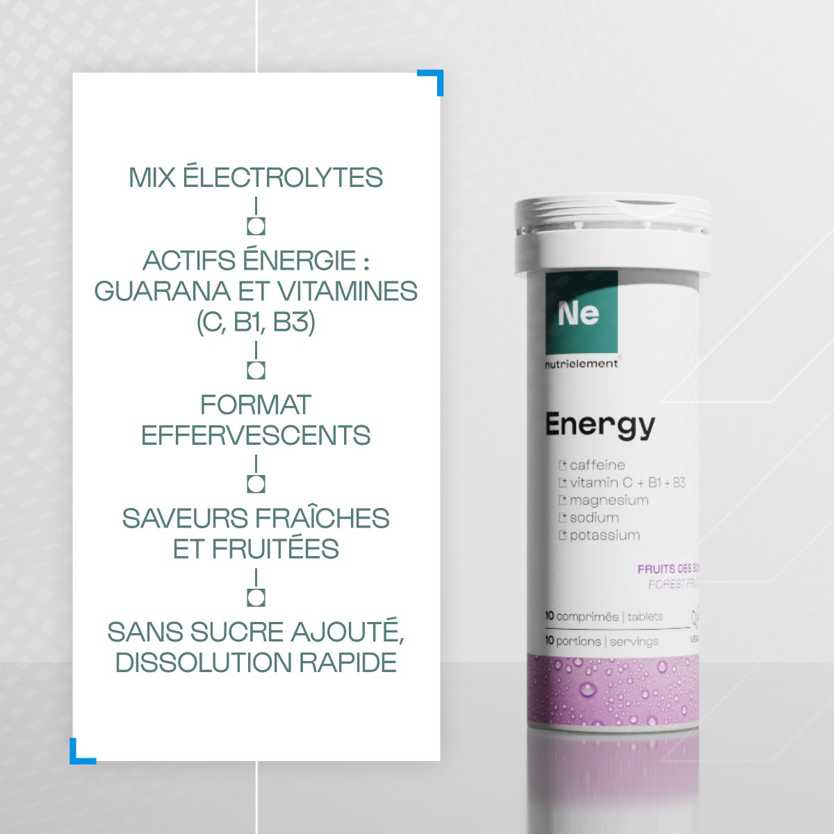 Electrolytes Energy - Effervescent