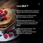 Mix pancakes protéinés au chocolat