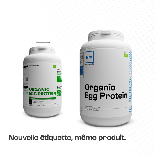 Proteína de huevo orgánico