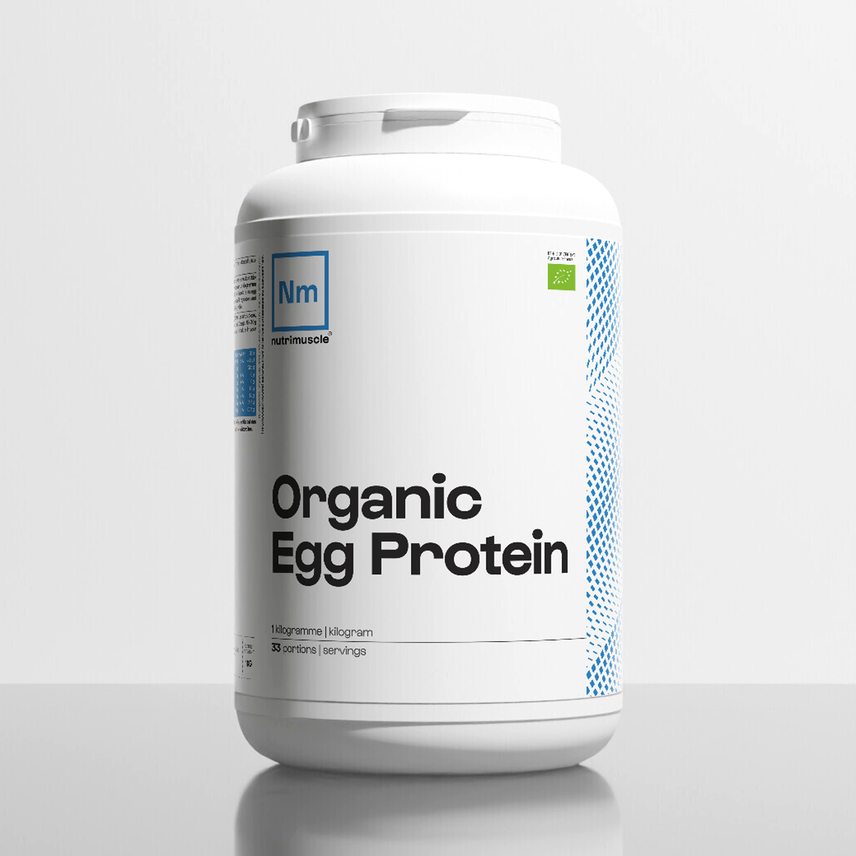 Proteína de huevo orgánico