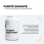 Proteína de huevo orgánico