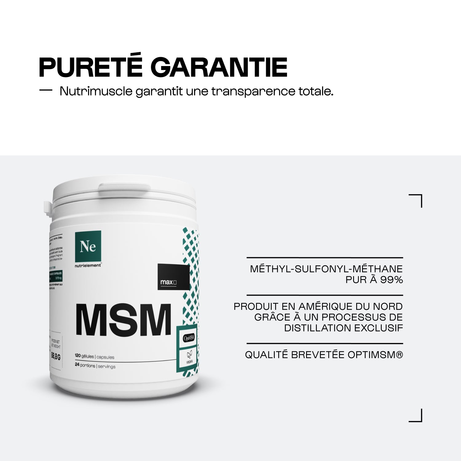 Optimsm® (Métylsulfonylméhane)