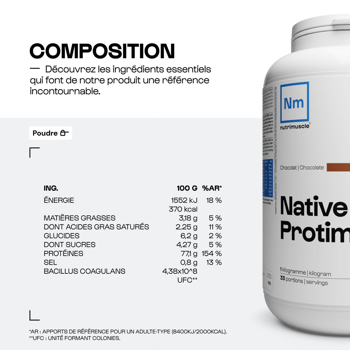 Protimuscle: mezcle proteína
