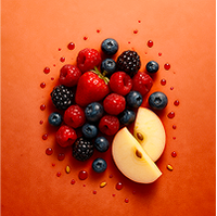 Apple red fruits