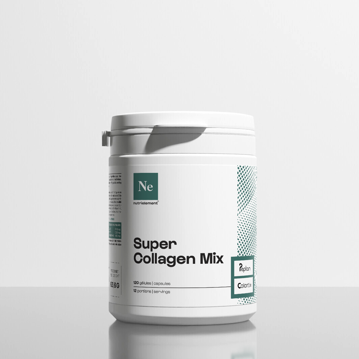 Mezcla de super colágeno en cápsulas