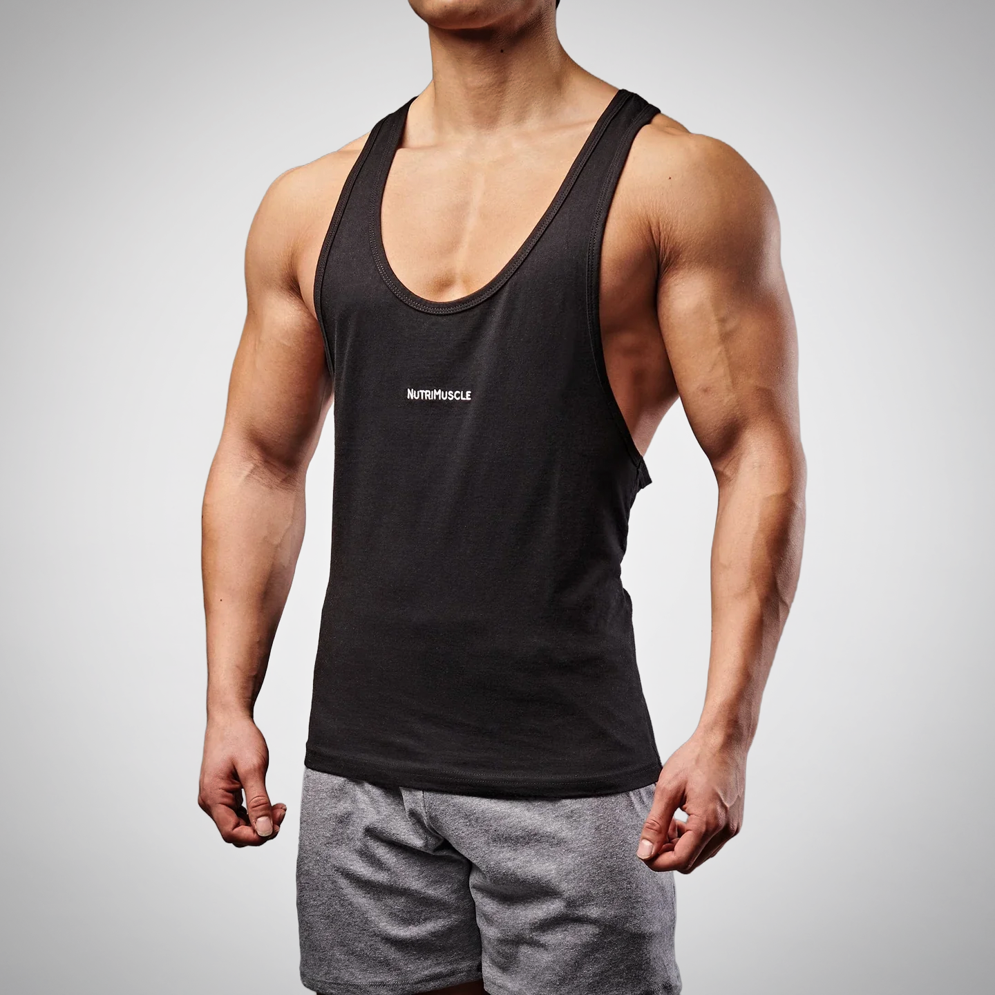 Stringer Noir Coton Bio