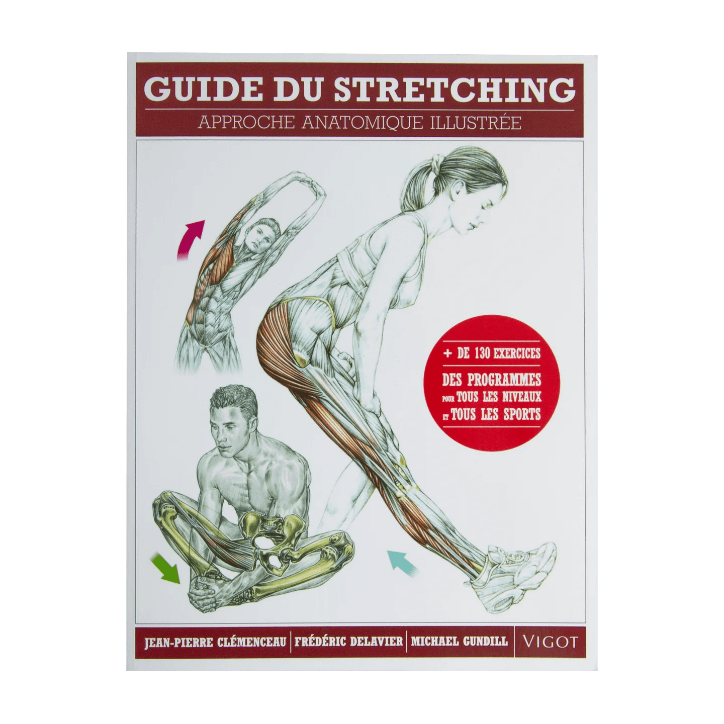 Nutrimuscle Livre - Guide du Stretching - Delavier Gundill Clémenceau
