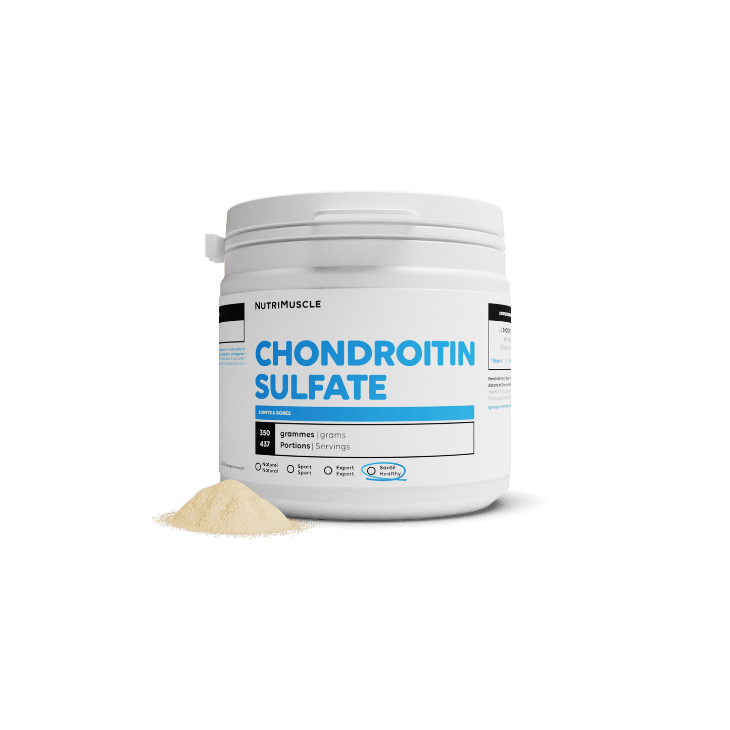 Nutrimuscle Nutriments 350 g Chondroïtine Sulfate en poudre