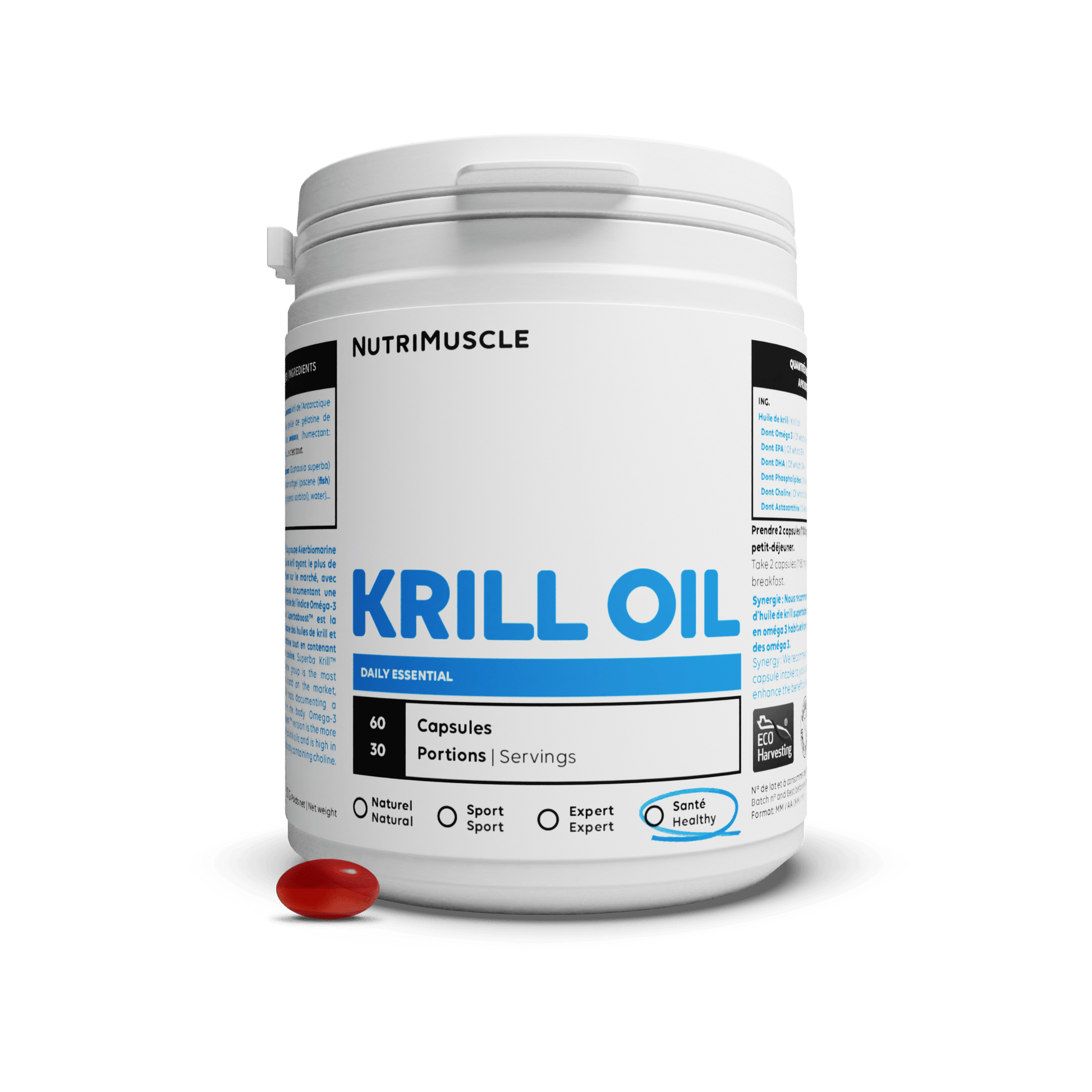 Nutrimuscle Nutriments Huile de Krill