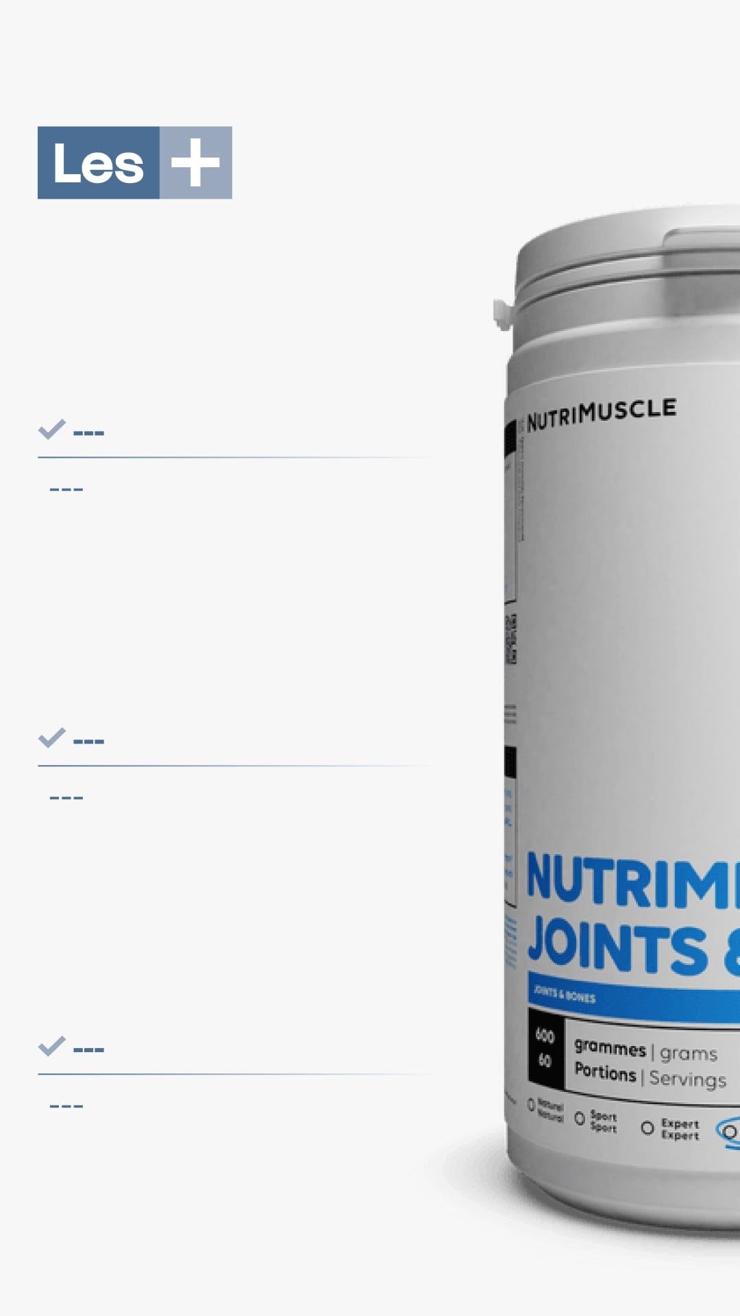 Nutrimuscle Nutriments Nutrimix Articulaire