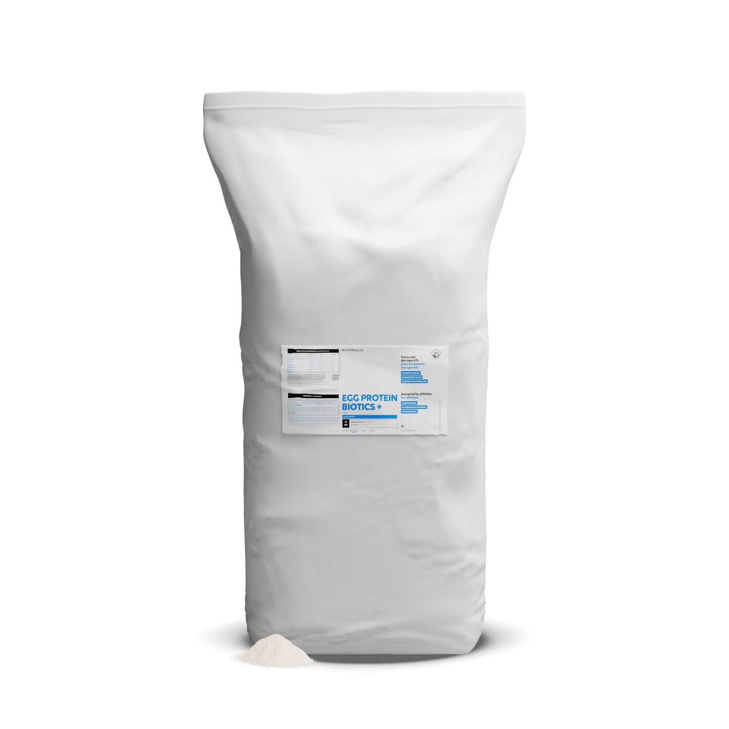 Nutrimuscle Protéines Vanille / 25.00 kg Protéine d'œuf en poudre