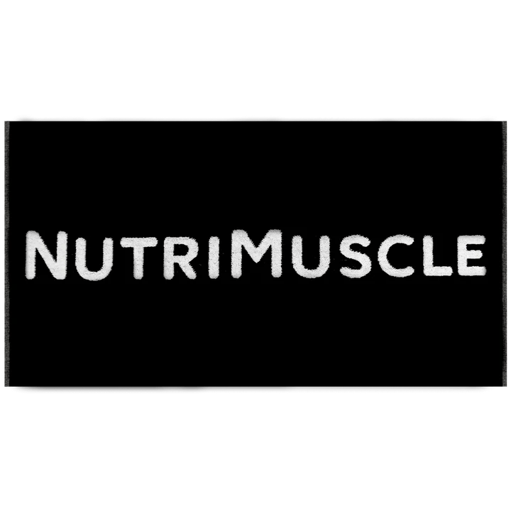 Nutrimuscle Unique / Unique Serviette noire Nutrimuscle